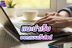 ใช้บริการ รับจ้างออกแบบเว็บไซต์ แบบมืออาชีพ