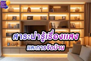 เปลี่ยนบ้าน ให้น่าอยู่ ด้วยการใช้แสงสว่างให้เป็น ศิลปะการจัดแสง