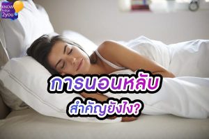 การนอนหลับ สำคัญขนาดไหน ต่อร่างกายและสมอง